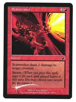 Magic The Gathering MTG - Scourge SCG 2003 - #102 Scattershot NM ~ FOIL ~ x1 - Image 1