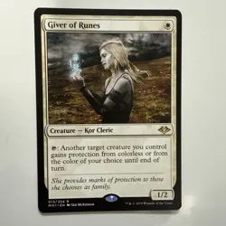 MTG Magic the Gathering Giver of Runes (MH1-13/2869) The List LP - Image 1