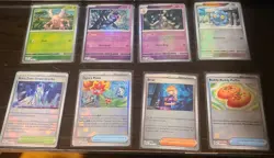 Pokemon Prismatic Evolutions 14 Card Pokeball Reverse Holo Lot- 1 Masterball - Image 2