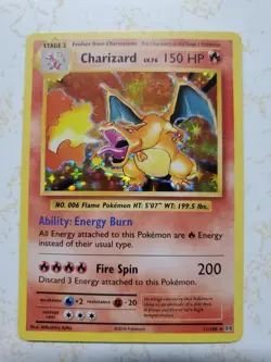 2016 Pokemon Charizard 11/108 Trading Card - Image 1