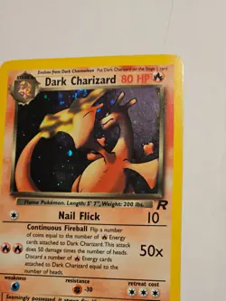 Pokemon Card - Dark Charizard Team Rocket 4/82 Holo Rare - Image 4