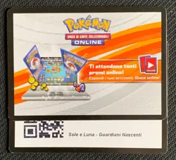 Pokemon 10 x Codice Gioco Online Game TCG Code Italiano Guardiani Nascenti - Image 1