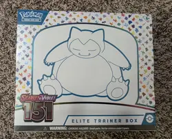 Pokemon Scarlet and Violet 151 Elite Trainer Box Sealed TCG ETB 820650853159 - Image 1