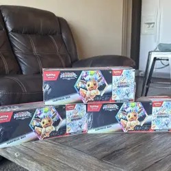 Pokemon Prismatic Evolutions Surprise Box 2025 Nintendo TCG English Eevee & More - Image 1