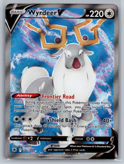 Holo Wyrdeer V Full Art 180/189 Ultra Rare Astral Radiance Pokemon TCG - Image 1