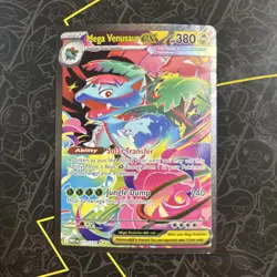 Pokemon TCG Mega Venusaur EX Special Illustration Rare Card 177/132 Near Mint NM - Image 1