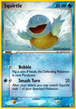 Moderately Played Squirtle - 83/112 - Common Pokemon FireRed & LeafGreen - Image 1