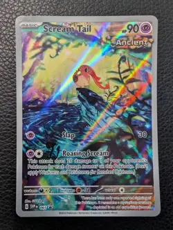Scream Tail - SVP065 Black Star Promo Card (Pokemon) Full Art Illustration Rare - Image 1