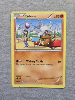Pokemon TCG Card 2015 Breakthrough - Cubone 77/162 - Image 1