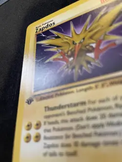 Pokemon Card Zapdos 30/62 Fossil 1st Edition Non Holo - LP - Image 3