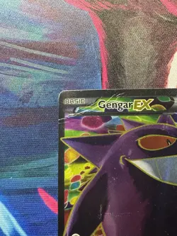 Pokemon TCG XY Phantom Forces Gengar EX Full Art Ultra Rare Card 114/119 DMG - Image 5
