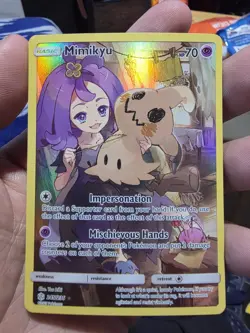 Pokemon TCG Mimikyu Cosmic Eclipse 245/236 NM Condition - Image 1
