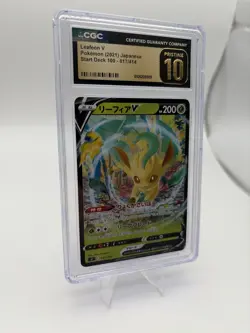 Pokemon Leafeon V S12a: Vstar Universe Holo #011/172 Japanese 2021 CGC 10 - Image 2