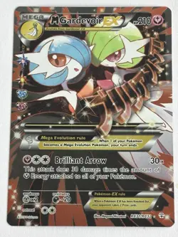 Mega M Gardevoir EX RC31/RC32 Full Art Ultra Rare Pokemon Card - Image 1