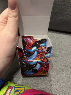 Pokemon Mega Charizard X UPC Ultra Premium Collection Playmat Sleeves Deck Dice - Image 2