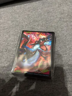Pokemon Mega Charizard X UPC Ultra Premium Collection Playmat Sleeves Deck Dice - Image 3