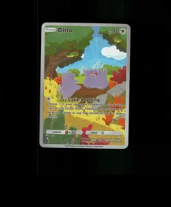 FAN-ART READ DESCRIPTION BELOW Ditto Card Ditto Pokemon Card READ p1 - Image 1