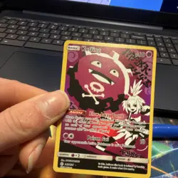 Pokemon Koffing Cosmic Eclipse 243/236 Full Art Rare Holo NEAR MINT TCG Single - Image 1