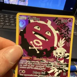 Pokemon Koffing Cosmic Eclipse 243/236 Full Art Rare Holo NEAR MINT TCG Single - Image 4