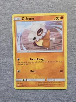 Pokemon TCG Cubone Unbroken Bonds 90/214 Regular Common - Image 1