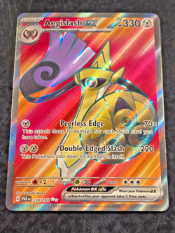 Pokemon TCG Aegislash ex 230/182 Paradox Rift Ultra Rare NM - Image 2