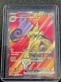 Pokemon TCG Aegislash ex 230/182 Paradox Rift Ultra Rare NM - Image 5