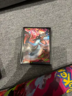 Pokemon Mega Charizard X UPC Ultra Premium Collection Playmat Sleeves Deck Dice - Image 4