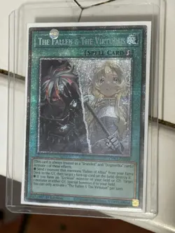 Yugioh The Fallen & Virtuous Starlight Rare - Image 1