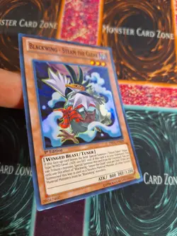 Yu-Gi-Oh! TCG Blackwing - Steam the Cloak DRLG-EN028 Super Rare 1st Edition NM - Image 2