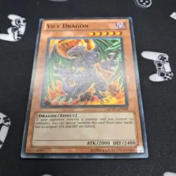 Vice Dragon SDDC-EN009 Unlimited LP+ Light Play Yu-Gi-Oh! Card - Image 3