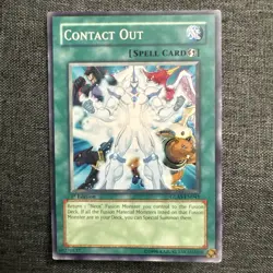 Yu-Gi-Oh! Contact Out GLAS-EN045 1st Edition Lp - Image 1