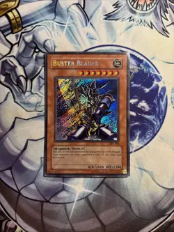 Buster Blade BPT-008 Secret Rare YUGIOH MP (WNU) - Image 1