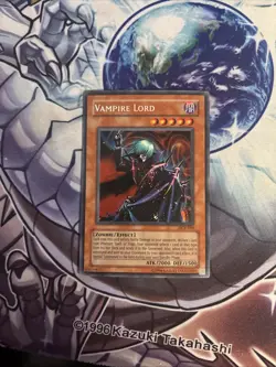 Vampire Lord - DCR-000 - Secret Rare - Unlimited Edition VLP (WNU) - Image 1