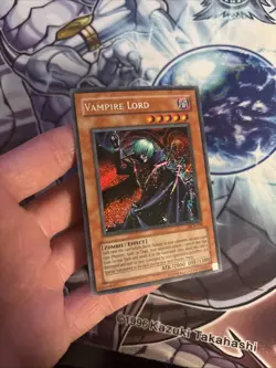 Vampire Lord - DCR-000 - Secret Rare - Unlimited Edition VLP (WNU) - Image 2