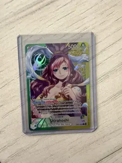 Shirahoshi - OP11-022 (Leader) One Piece CCG 5000 Power Foil Alternate Art - Image 1