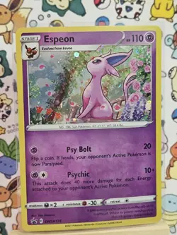 Espeon SWSH174 SWSH: Sword & Shield Promo Cards Holo - Image 1