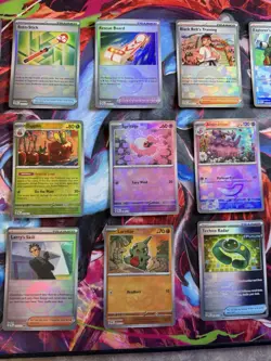 Lot Of 13 Prismatic Evolutions Pokeball Pattern TCG card Holo Foil Free shipping - Image 3