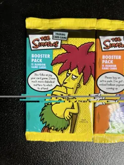 2003 The Simpsons Trading Card Game Booster Pack Cards Lot Of 3 - Image 2