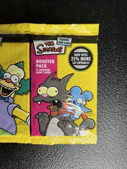 2003 The Simpsons Trading Card Game Booster Pack Cards Lot Of 3 - Image 4