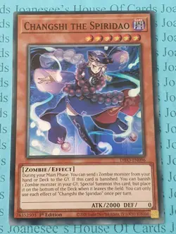 Changshi the Spiridao DIFO-EN096 Super Rare Yu-Gi-Oh Card 1st Edition New - Image 1