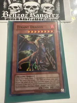Yu-Gi-Oh Tyrant Dragon RP02-EN056 Super Rare Card Near Mint Condition - Image 1
