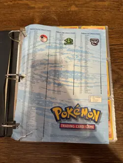 Pokemon TCG Binder Lot Vintage to Diamond 18 pages over 200 Cards - Image 2