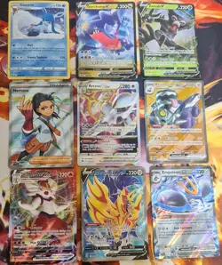 Pokemon Card Bundle 18 cards English EX Full art - Image 1