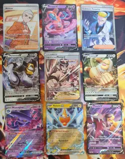 Pokemon Card Bundle 18 cards English EX Full art - Image 3