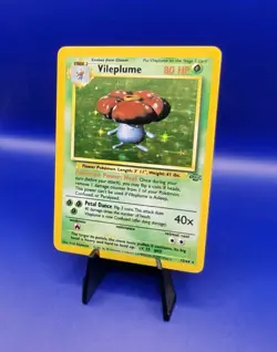 Vileplume 15/64 Jungle Set Holo Rare Pokemon Card Nintendo Pokemon TCG WOTC 1999 - Image 3