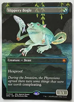 MTG Slippery Bogle (Borderless)-Special Guests NM-M - Image 1