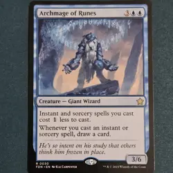 Archmage of Runes NM Foundations MTG - Image 1