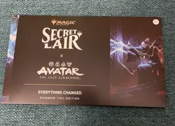 MTG Secret Lair Avatar the Last Airbender Everything Changed Foil Edition - Image 1