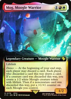 🔮Mog, Moogle Warrior - Foil - NM - Rare - FINAL FANTASY: Extras - MTG - Image 1