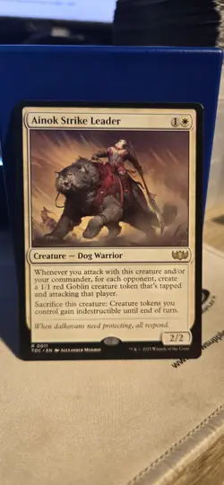 Ainok Strike Leader Commander: Tarkir: Dragonstorm Regular - Image 1